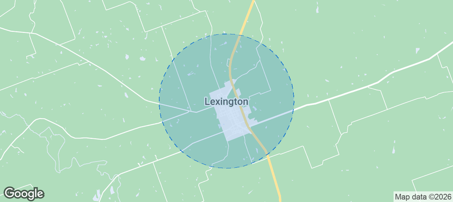 Lexington Airbnb map